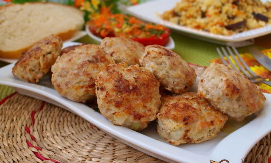 Рецепт котлеты из индюшиного фарша с кус-кусом