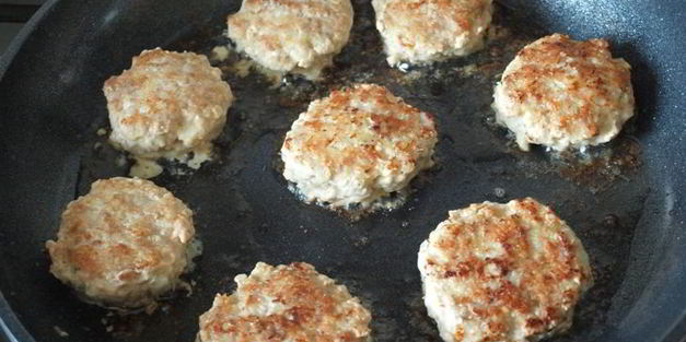 котлеты из индюшиного фарша с кус-кусом