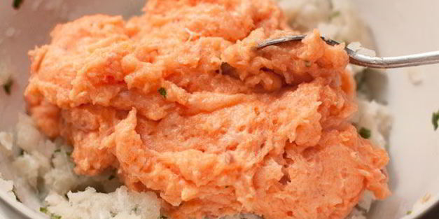 котлеты из красной и белой рыбы