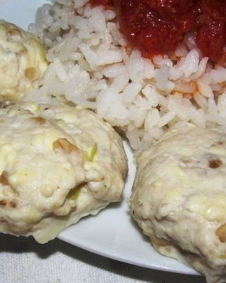 Котлеты из куриного фарша с овсяными хлопьями