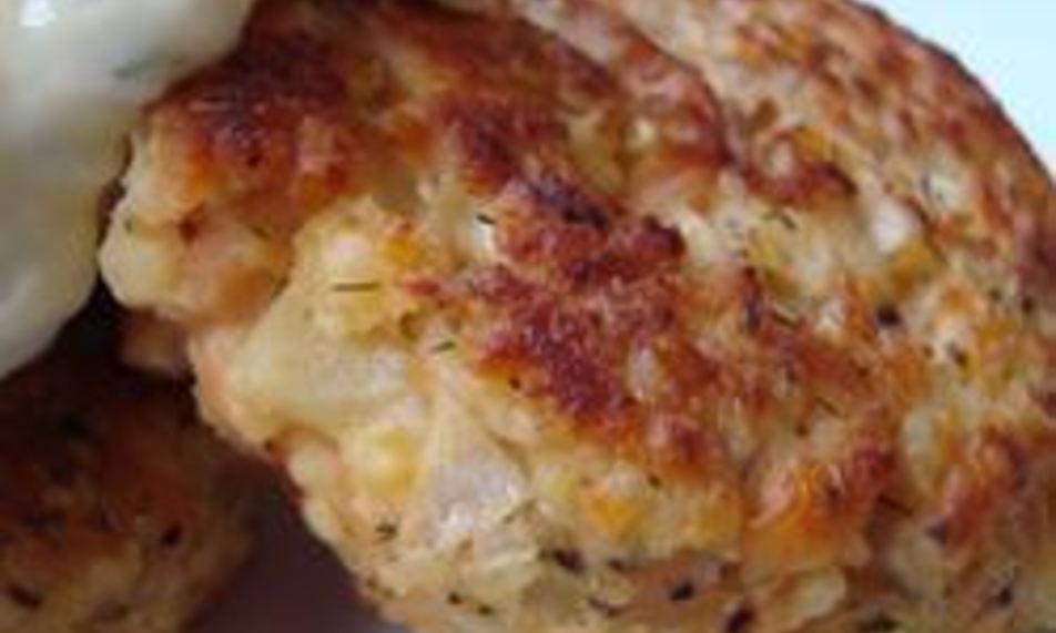 Рецепт котлеты из лосося с картофелем