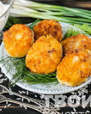 Котлеты из риса