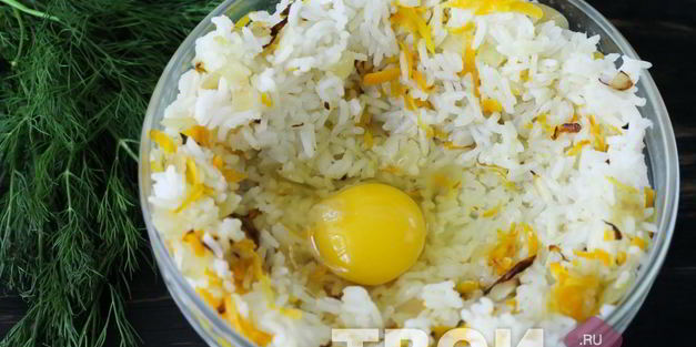 котлеты из риса