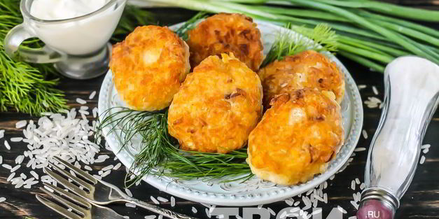 котлеты из риса