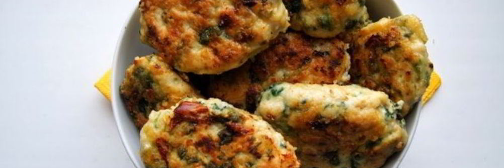 Котлеты из шпината