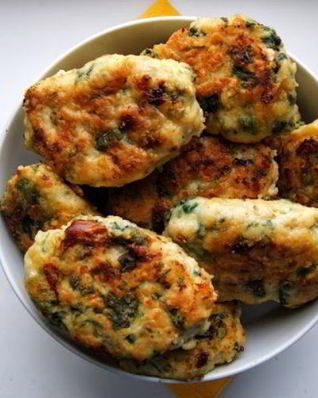 Котлеты из шпината