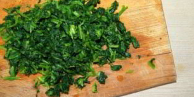 котлеты из шпината