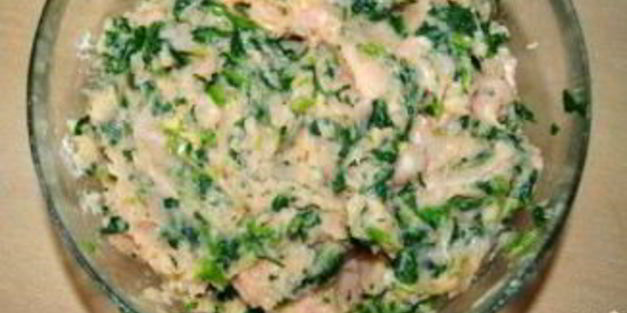 котлеты из шпината