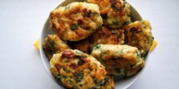 котлеты из шпината