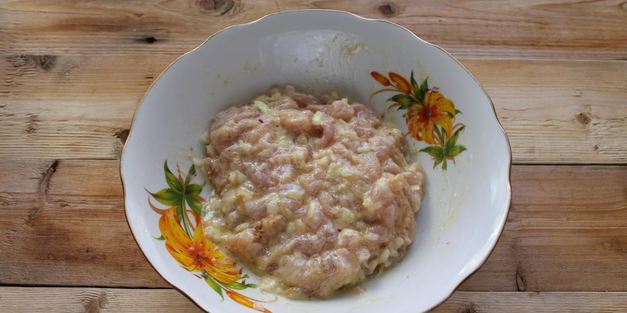 котлеты куриные рубленные с майонезом
