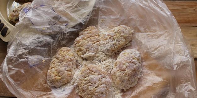 котлеты куриные рубленные с майонезом