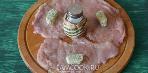 котлеты по-киевски на сковороде