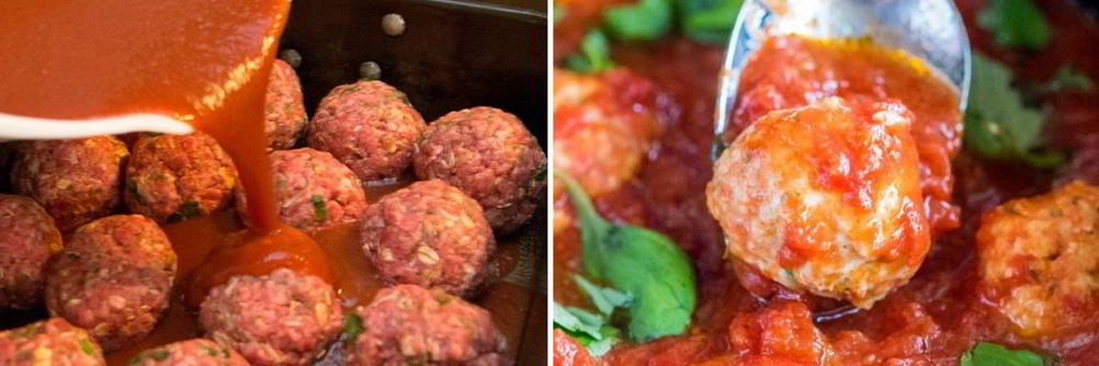 Котлеты под соусом