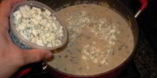 котлеты с грибной поливкой