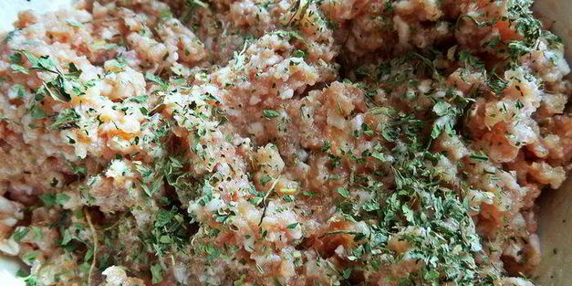 котлеты с нежной начинкой