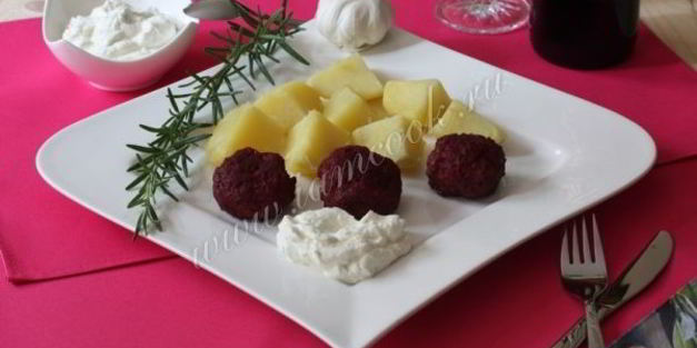 котлеты с сырой свеклой