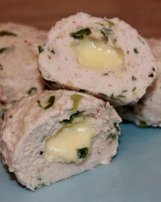 Котлеты с сыром в пароварке