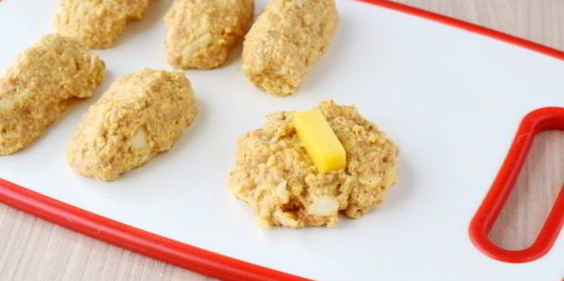 котлеты с сыром внутри