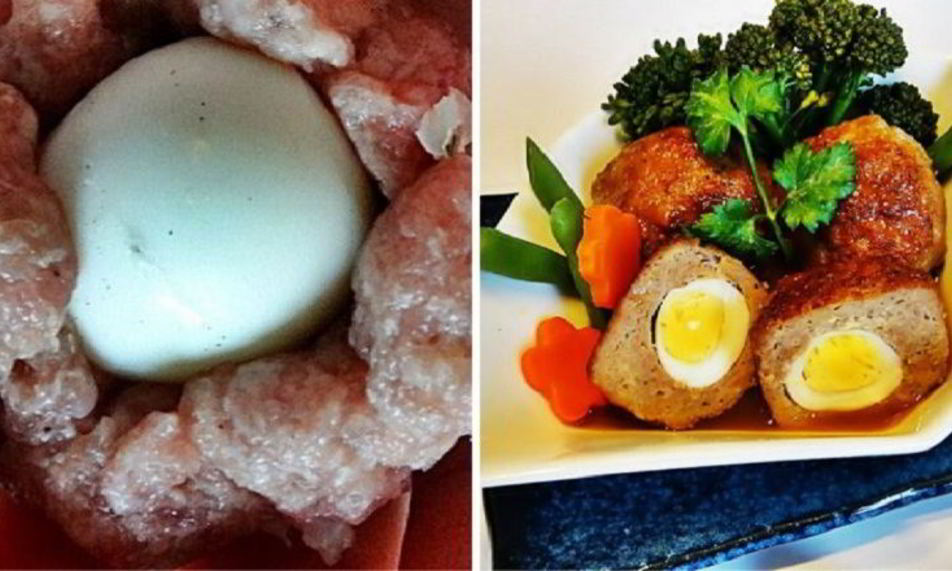 Рецепт котлеты с яйцом