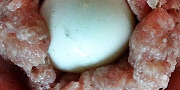 котлеты с яйцом