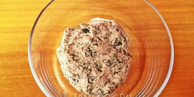 котлеты с зеленью по-египетски