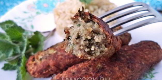 котлеты с зеленью по-египетски