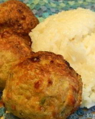 Куриные котлеты с брокколи