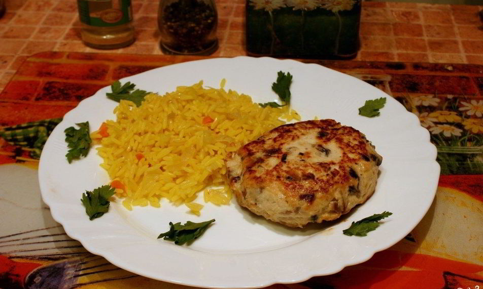 Рецепт куриные котлеты с шампиньонами