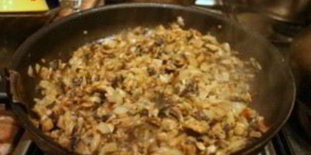 куриные котлеты с шампиньонами