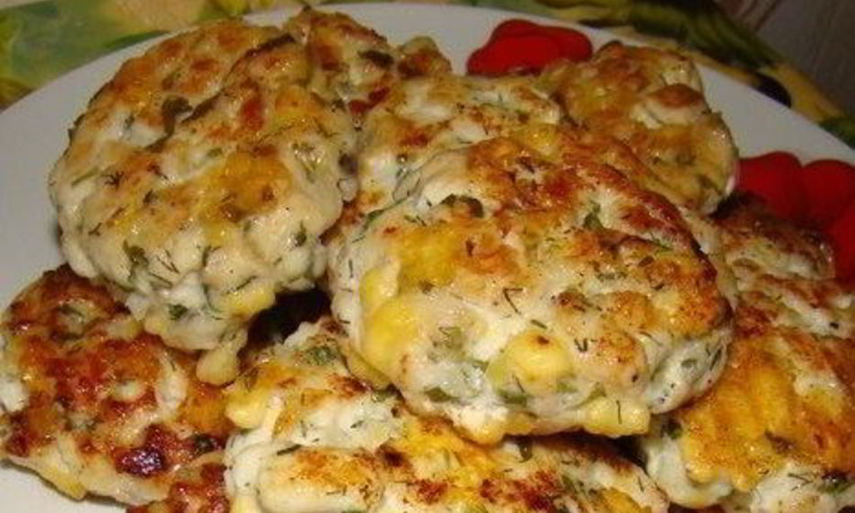 Рецепт куриные котлеты с сыром и петрушкой