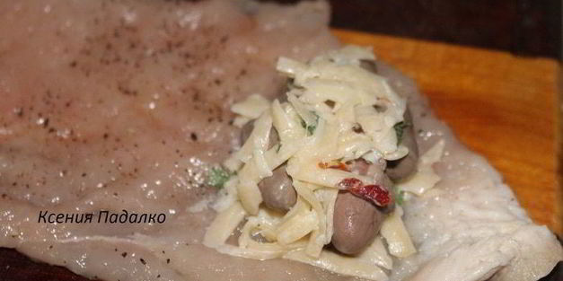 куриные котлеты с сюрпризом