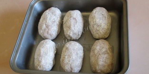 куриные котлеты в духовке