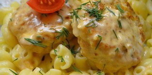 куриные котлеты в сливочном соусе