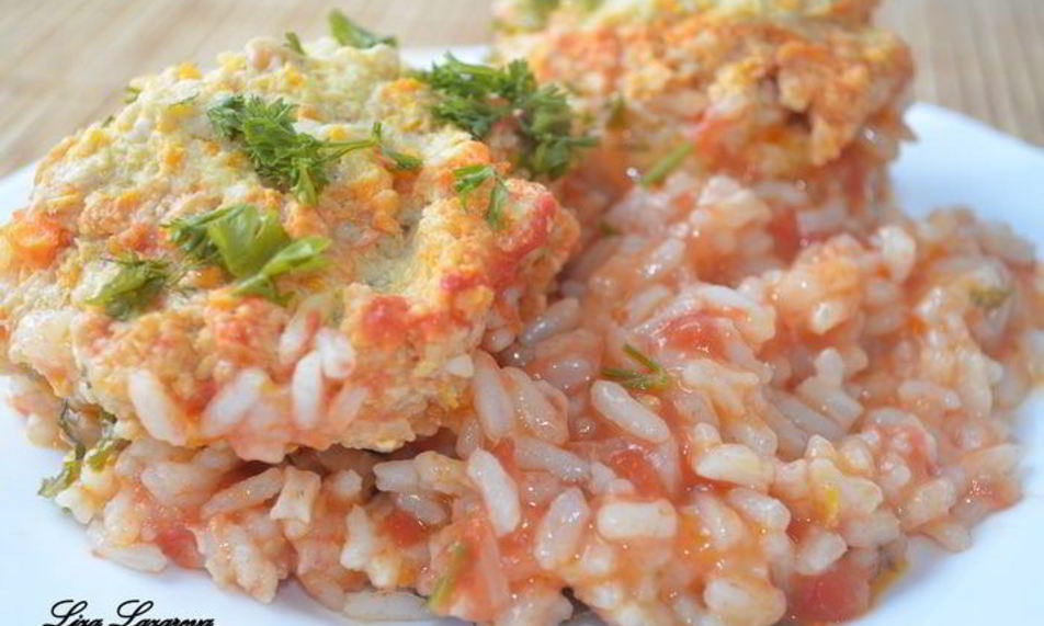 Рецепт куриные котлеты в соусе-гарнире