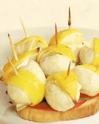 Лимонные котлетки