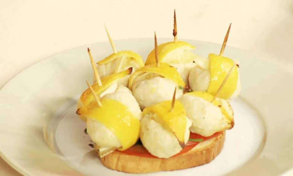 Рецепт лимонные котлетки