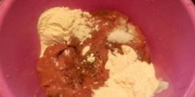 морковные котлеты с куриной печенью