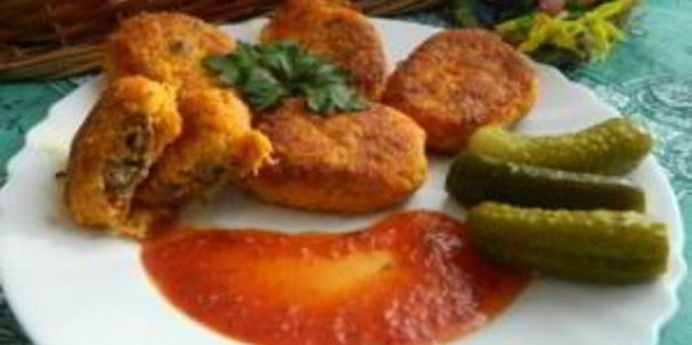 морковные котлеты с куриной печенью