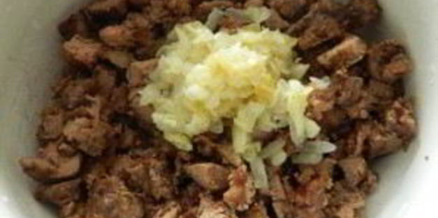 морковные котлеты с куриной печенью