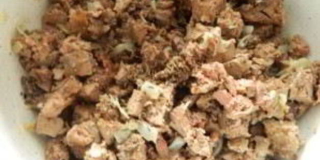 морковные котлеты с куриной печенью