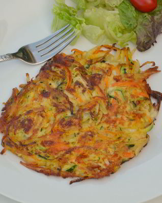 Овощные котлеты с сыром