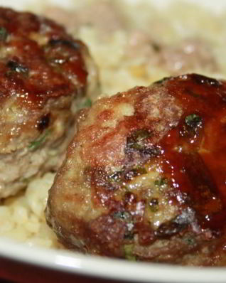 Пикантные котлетки-гриль с кинзой