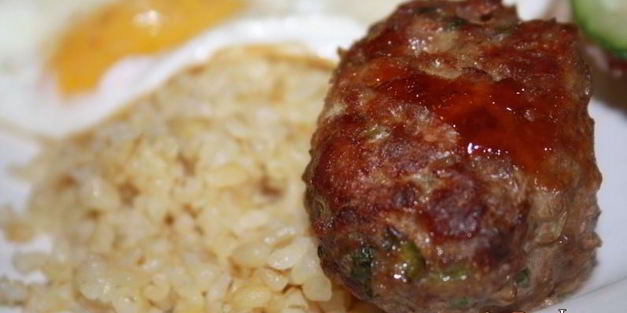 пикантные котлетки-гриль с кинзой