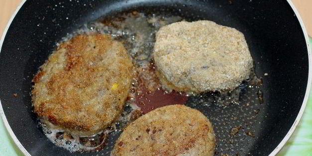 постные котлеты из чечевицы с грибами
