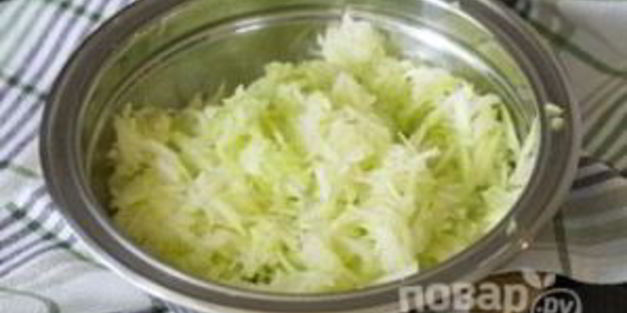 постные котлеты из кабачков