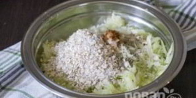 постные котлеты из кабачков