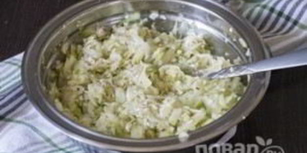 постные котлеты из кабачков