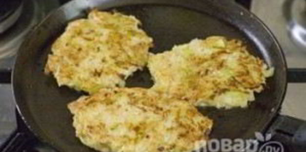 постные котлеты из кабачков
