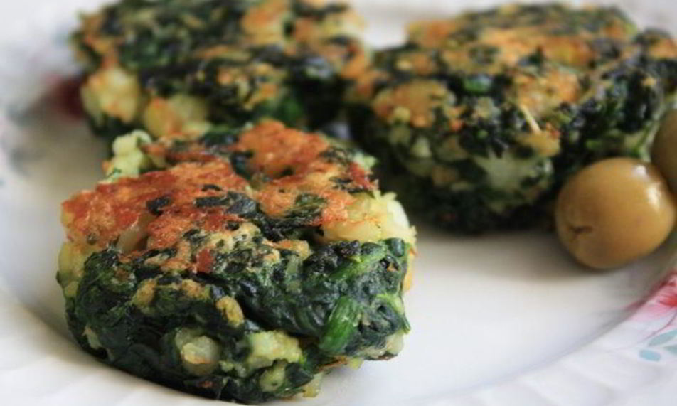 Рецепт постные котлеты из шпината и креветок