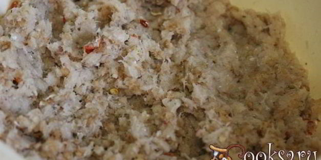 постные котлеты из трески с гречневыми хлопьями